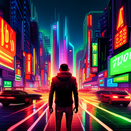 Reboot: Neon Revolution - Text-based game