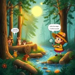 Log Jam: Whose Logs Are These Anyway? - Text-based game