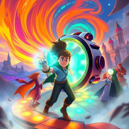 Chrono Chums: Whose Time Is It Anyway? - Text-based game