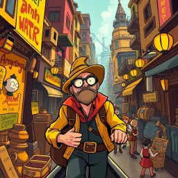 Relic Ruckus: Whose Is It Anyway? - Text-based game