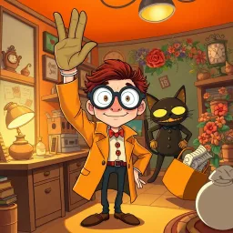 Whose Glove Is This? - Text-based game