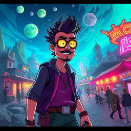 Chrono Cascade: Whose Time is It Anyway? - Text-based game