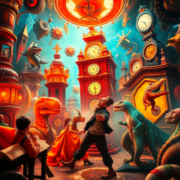 Chrono-Crack: Whose Time Is It Anyway? - Text-based game