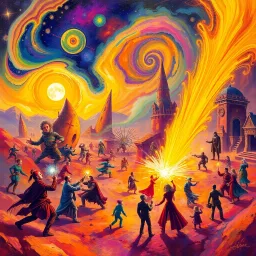 Spectrum Wars: Whose Dimension Is It Anyway? - Text-based game