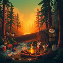 Log Jammin' Conundrum - Text-based game