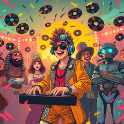 Chrono-Cacophony: Whose Hello is it Anyway? - Text-based game
