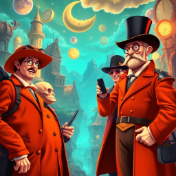 Chrono-Capers: Whose Time Is It Anyway? - Text-based game
