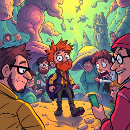 MetaQuest: Whose Adventure Is It Anyway? - Text-based game