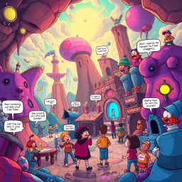 MetaQuest: Whose Adventure is it Anyway? - Text-based game