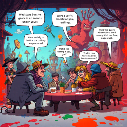 MetaQuest: Whose Adventure Is It Anyway? - Text-based game