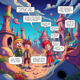 MetaQuest: Whose Adventure Is It Anyway? - Text-based game