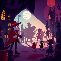 Whose Shadow is it Anyway? - Text-based game