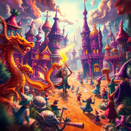 Chronicles of Chaos: Whose World Is It Anyway? - Text-based game