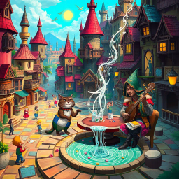 Chronicles of Chaos: Whose World is it Anyway? - Text-based game