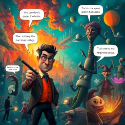 Chronicles of Chaos: Whose World Is It Anyway? - Text-based game