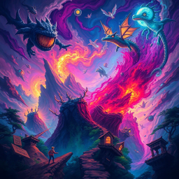 Chronicles of Chaos: Whose World Is It Anyway? - Text-based game