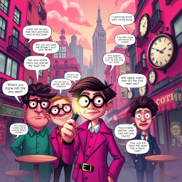 Whose Face Is This, Anyway? - Text-based game