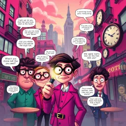 Whose Face Is This, Anyway? - Text-based game