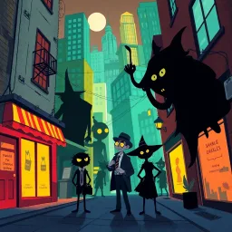 Whose Shadow Is It Anyway? - Text-based game