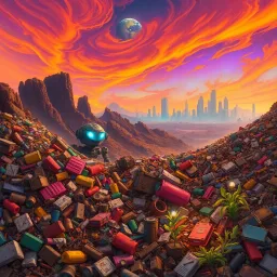 Trash Planet Odyssey - Text-based game