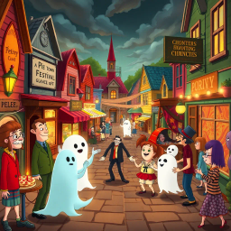 Whose Ghost Is It Anyway? - Text-based game