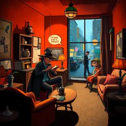 Whose Shadow Is It Anyway? - Text-based game