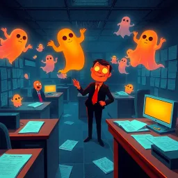 Hello, Whose Ghost is it Anyway? - Text-based game