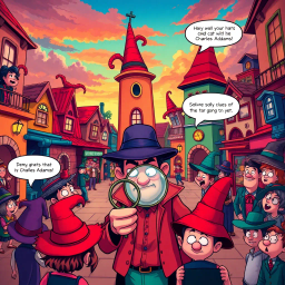 Whose Hat Is It Anyway? - Text-based game