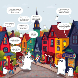 Hello, Whose Ghost Is It Anyway? - Text-based game