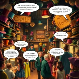 Whose Hat Is It Anyway? - Text-based game