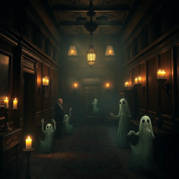 Whose Haunt Is This? - Text-based game