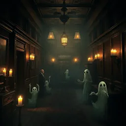 Whose Haunt Is This? - Text-based game