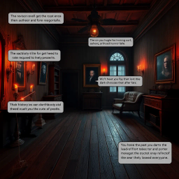 Whose Haunt is This? - Text-based game