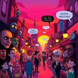 Whose Face Is It Anyway? - Text-based game