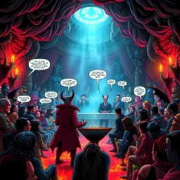 Who's Hell is it Anyway? - Text-based game