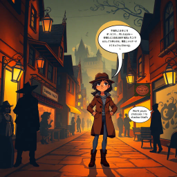 Whose Shadow is it Anyway? - Text-based game