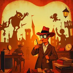 Whose Shadow Is It Anyway? - Text-based game