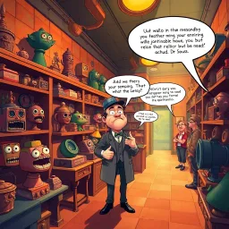 Whose Relic Is It Anyway? - Text-based game