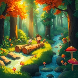 Log Jammin' - Text-based game