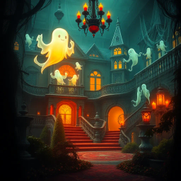 Whose Haunt is This? - Text-based game