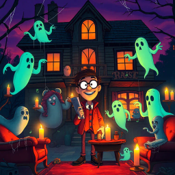 Whose Haunt is This? - Text-based game