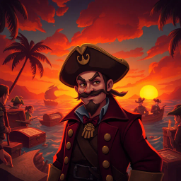 Whose Treasure Is This? - Text-based game