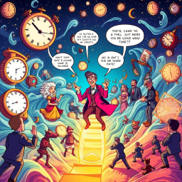 Chronochasm: Whose Time Is It Anyway? - Text-based game