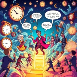 Chronochasm: Whose Time Is It Anyway? - Text-based game