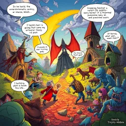 Chronicles of Chaos: Whose World Is It Anyway? - Text-based game