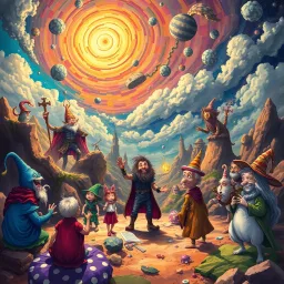 Chronicles of Chaos: Whose World Is It Anyway? - Text-based game