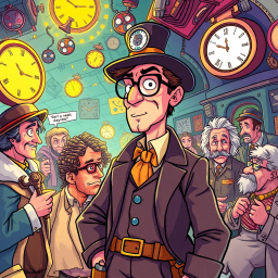 Chrono-Capers: Whose Time is It Anyway? - Text-based game