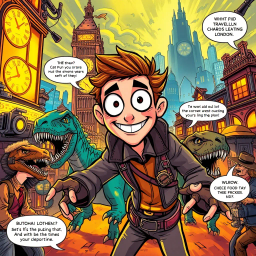 Chrono Capers: Whose Time Is It Anyway? - Text-based game