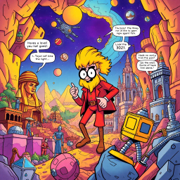 Chronochaos: Whose Time Is It Anyway? - Text-based game