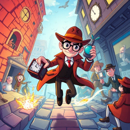 Chrono Capers: Whose Time is it Anyway? - Text-based game